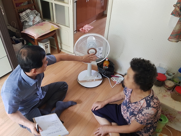 폭염취약세대 방문