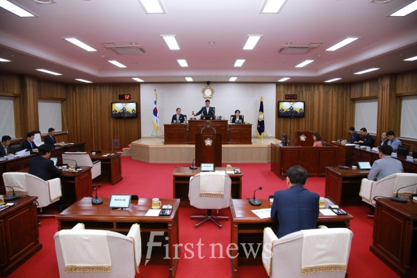 무안군의회, 제250회 제1차 정례회 폐회