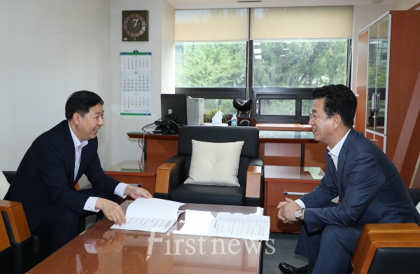 사진=허 시장, 내년 국비확보 막바지 구슬땀