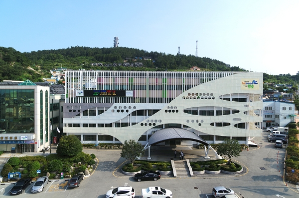 완도군청 전경
