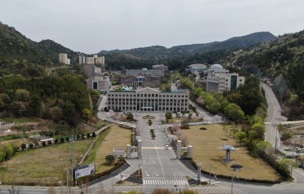 초당대학교학교 전경