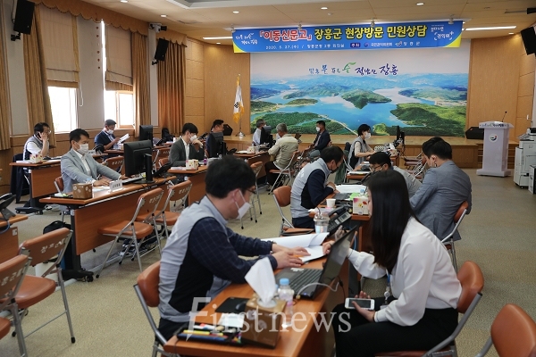 장흥군, 국민권익위원회 ‘이동신문고’ 성황리 마쳐