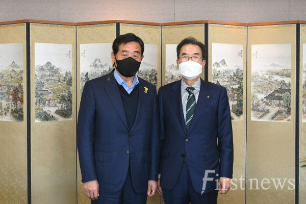 윤화섭 안산시장과 농협중앙회 이성희 회장