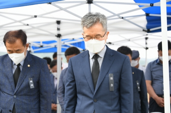 일강 김철선생 추모식 사진