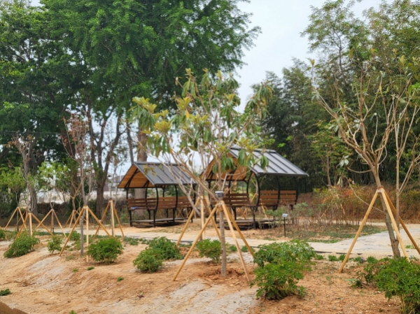 산이서 초등학교 학교숲사진