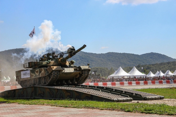 2019년 軍문화축제 軍무기·장비 전시장면 (사진=조직위)