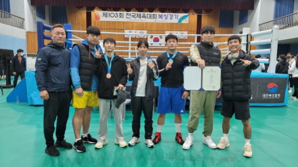 화순군 금매달 3개획득
