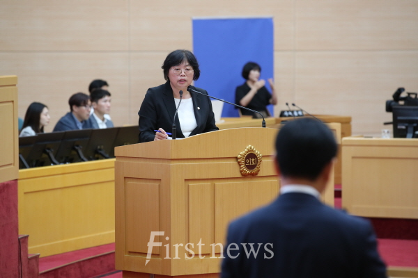 장은영의원 도정질문
