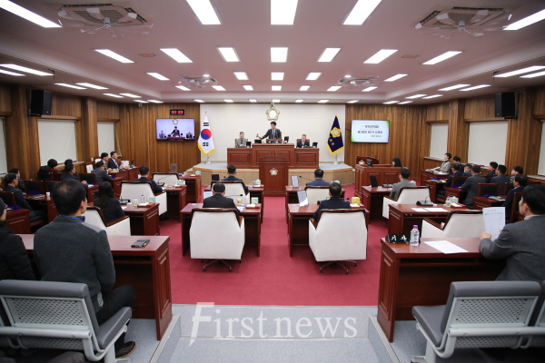 무안군의회 제290회 정례회 폐회