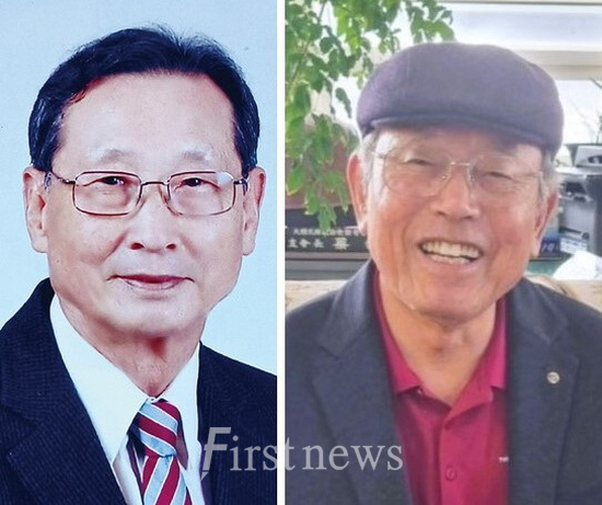 (좌측부터) 올해 장성군민의 상 수상자로 선정된 김영풍, 강이원 씨