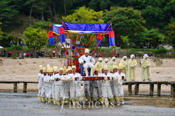 2024영주 무섬외나무다리축제_ 전통상여행렬
