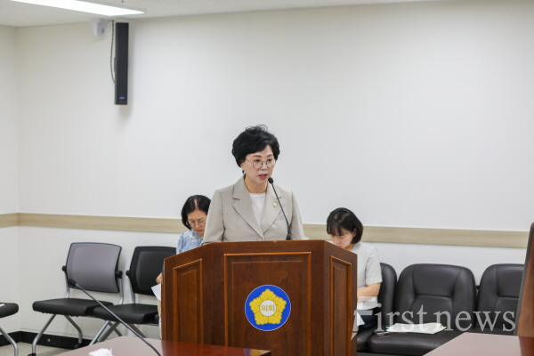 광주광역시 동구의회 김현숙의원 조례발의