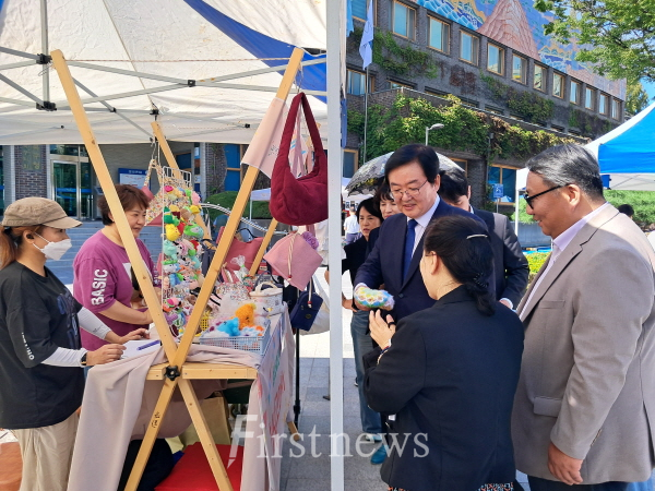 지난 9월 북구청 광장에서 열린 소소마켓 행사