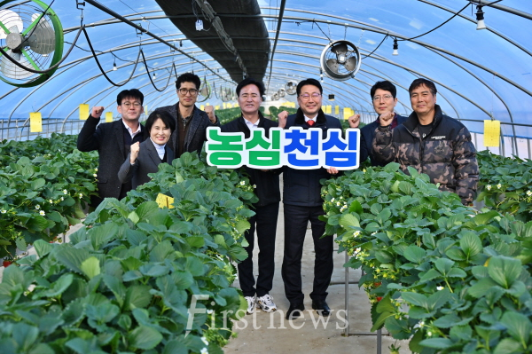농협광주본부 이철호 본부장, 현장경영으로 힘찬 새출발(사진 왼쪽 구상봉 광주 북광주 농협조합장)