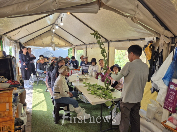 나주시 2026년도 나주시농업인대학 ‘청년배전문반’ 교육생 모집한다. 사진은 지난해 청년배전문반 교육 진행
